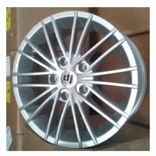 DJ 453 5.5x14inç 4x100 Silver Diamond Çelik Jant
