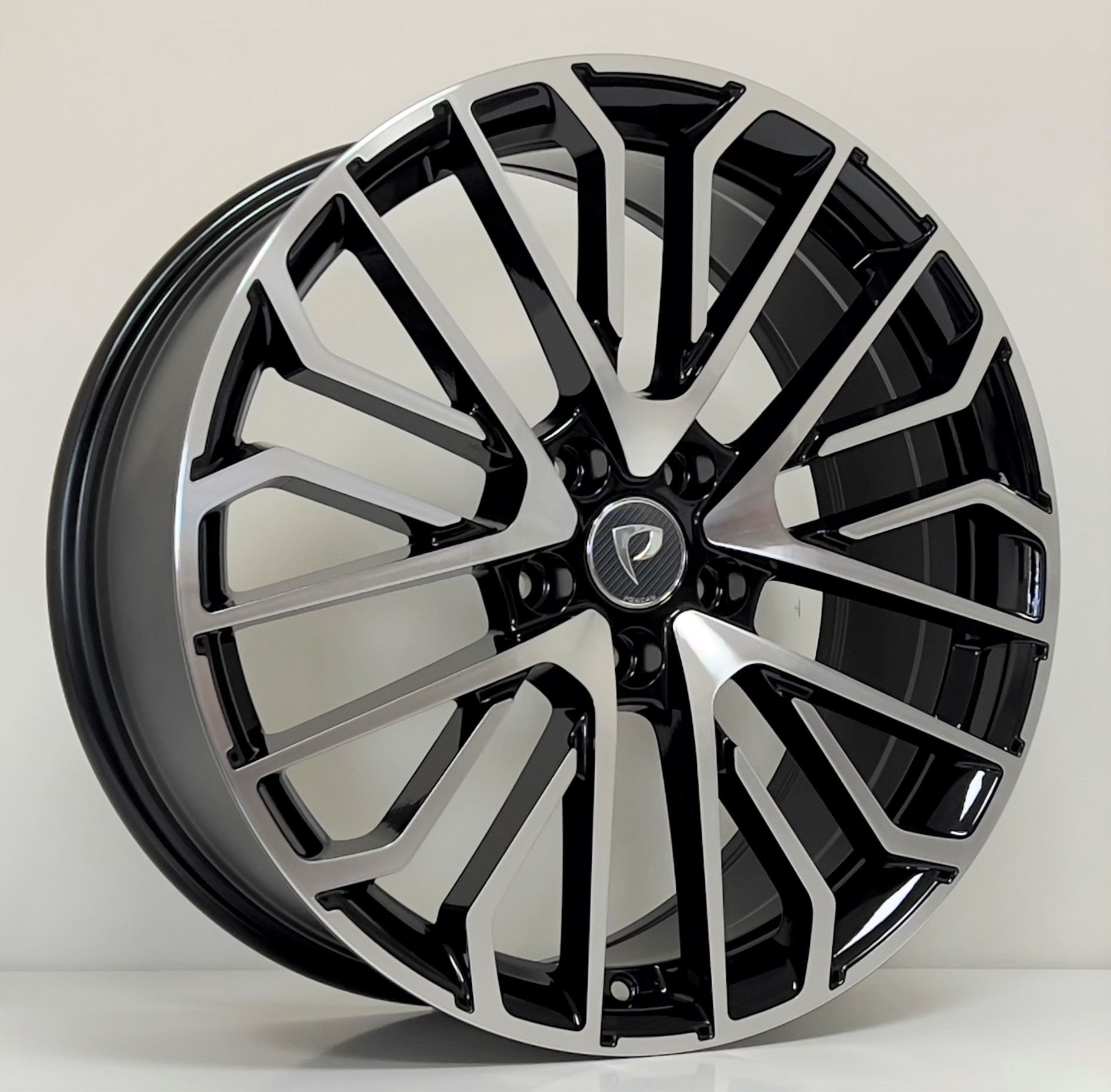 BK 3S1261 8X19İNÇ 5X112 ET45 66.45 BLACK MACHINED XL ÇELİK JANT