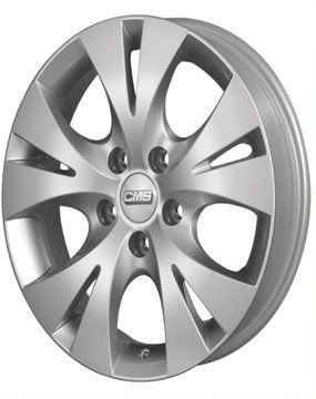 CMS 542 6.5x15inç 4x100 Silver Machined Çelik Jant TEK JANT SİPARİŞİ