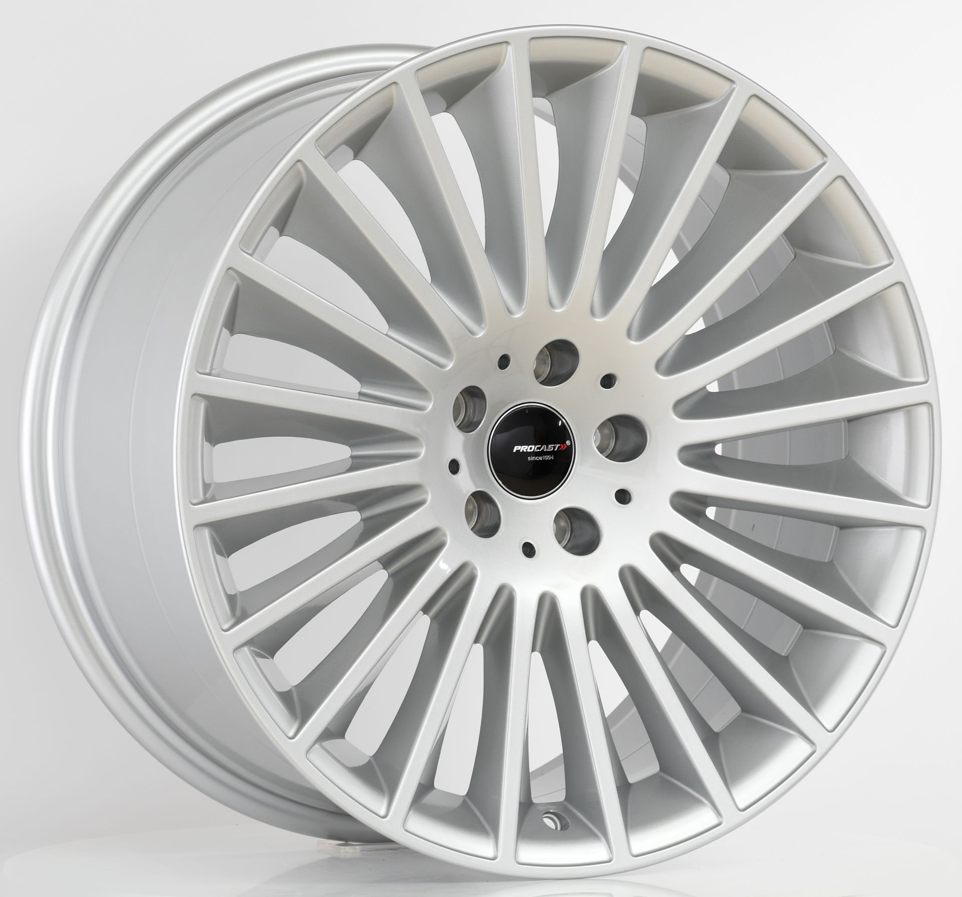 PRO 99093F 8.5X19İNÇ 5X112 ET37 66.56 SILVER XL ÇELİK JANT