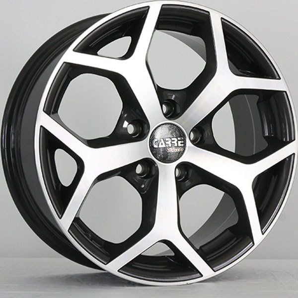 Carre 519 6.5x15inç 5x112 Black Diamond Çelik Jant