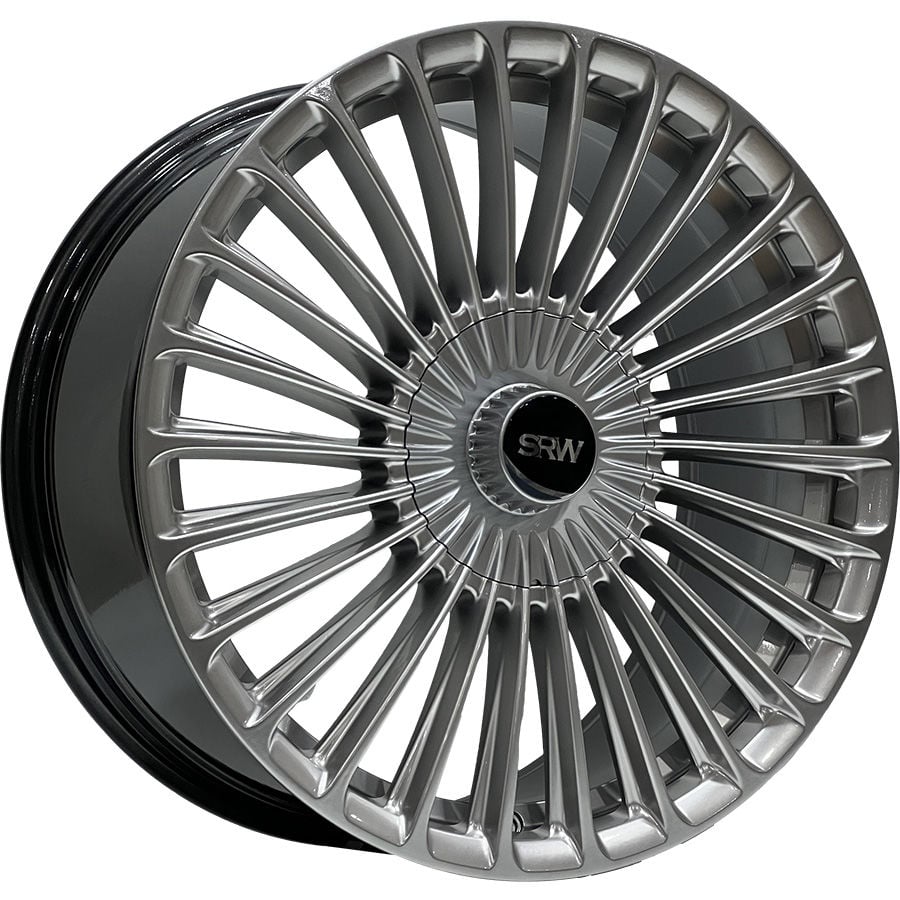 SRW 0051 8.5X18İNÇ 5X112 ET38 66.56 HYPER SILVER ÇELİK JANT