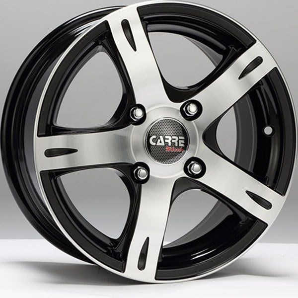 Carre 505 6.5x15inç 4x108 Black Diamond Çelik Jant FORD