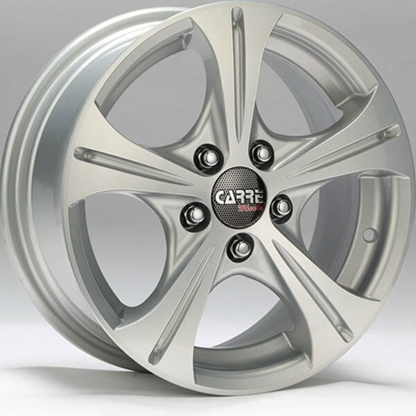 Carre 547 6.5x15inç 4x100 Silver Diamond Çelik Jant