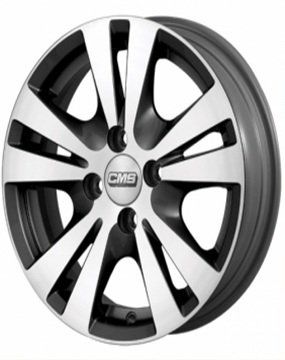 CMS 603 6.5x15inç 4x100 Gun Diamond Çelik Jant