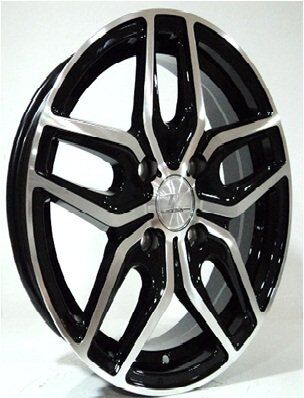 Tailong TL 5753 6x15inç 4x108 Black Machined Çelik Jant
