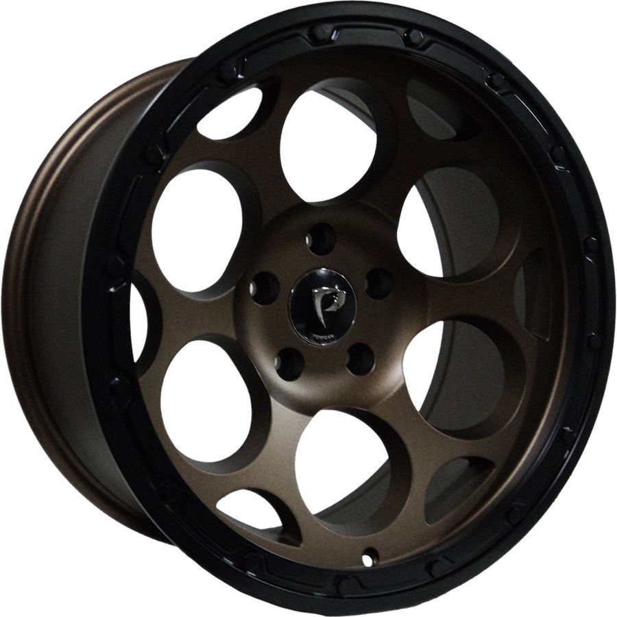 BK 5748 9x18 inç 6x114.3 et-10 66.1 MAT BRONZE BLACK LIP ÇELİK JANT
