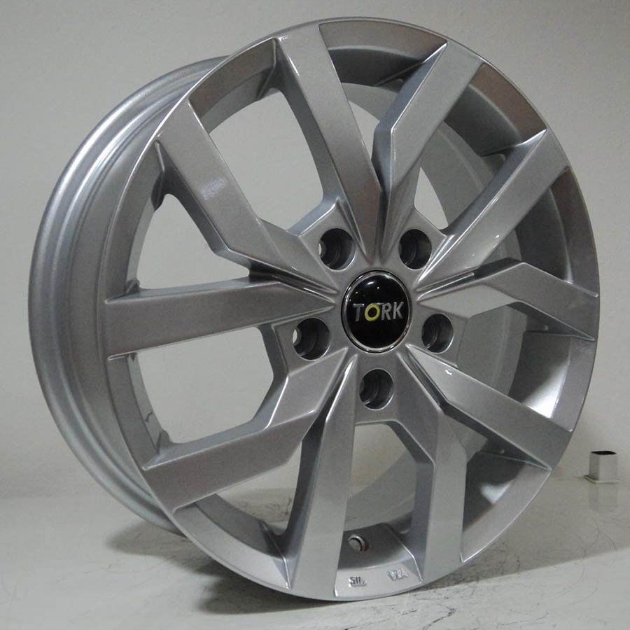 TORK 6320 6x15inç 5x112 et43 57.1 Sılver REPLİKA Çelik Jant