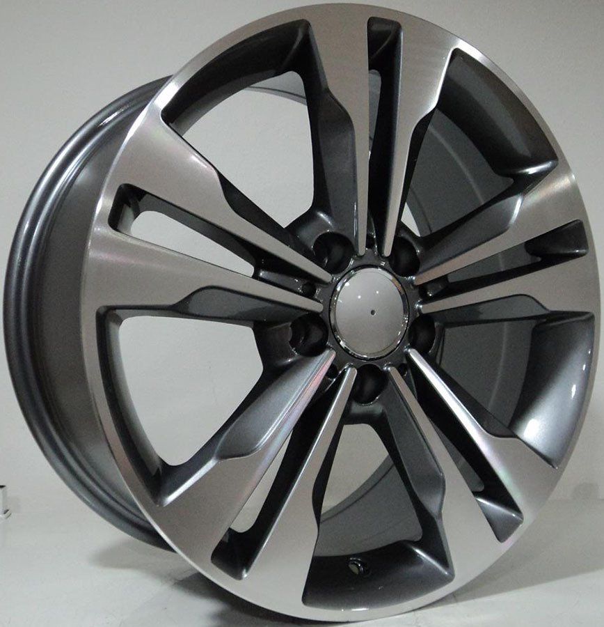 BK 754 8.5x18inç 5x112 et45 66.56 GUN Machined Çelik Jant