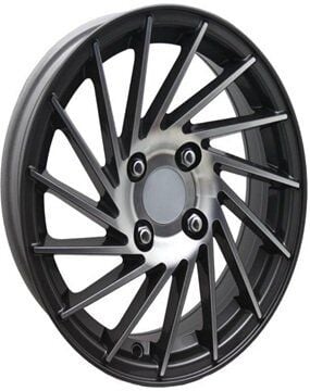 Kormetal KM DY 044 6x14inç 4x98 et35 67.1 Silver Machined Çelik Jant