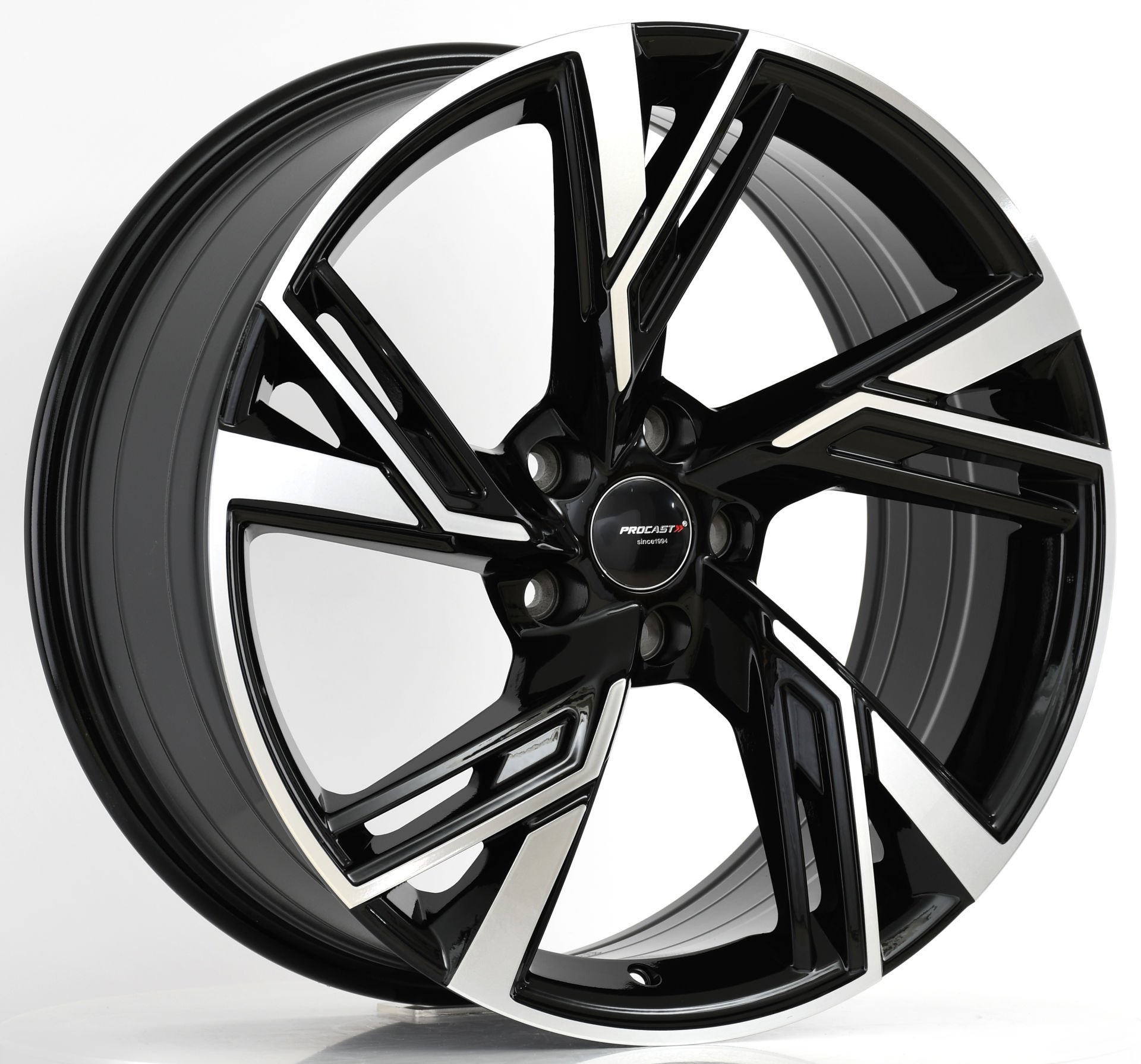 PRO 1071 8.5X19İNÇ 5X112 ET33 66.45 BLACK MACHINED XL ÇELİK JANT