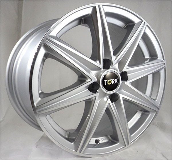 Megatork TORK 3168 6x14inç 4x100 Silver Machined Çelik Jant