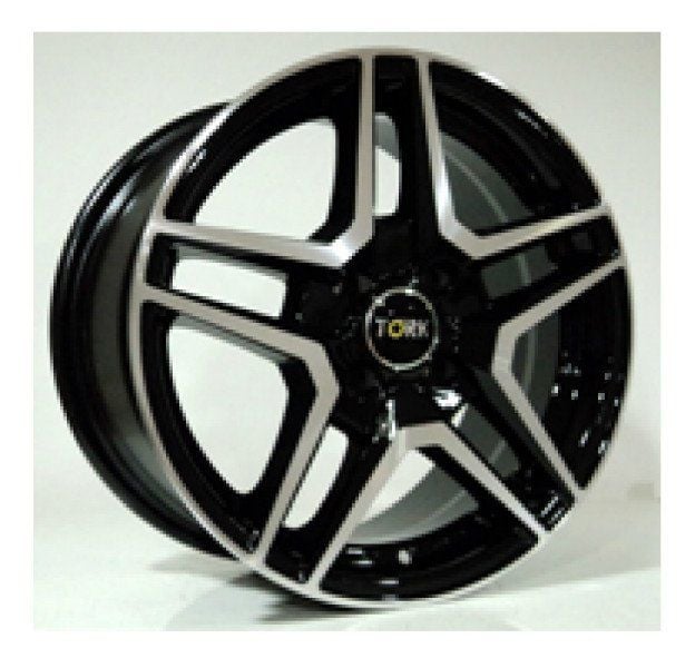 Megatork TORK 3169 6.5x15inç 4x100 Black Machined Çelik Jant