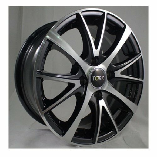 Megatork TORK 3174 6x14inç 4x100 Black Machined Çelik Jant