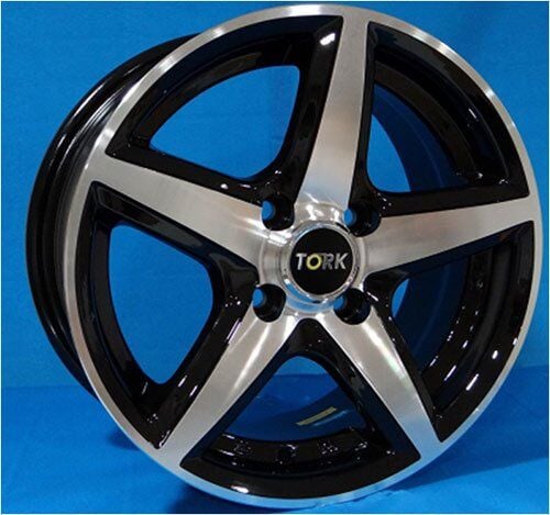 Megatork TORK 244 6x14inç 4x100 Black Machined Çelik Jant
