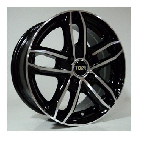 Megatork TORK 627 6x14inç 4x100 Black Machined Çelik Jant