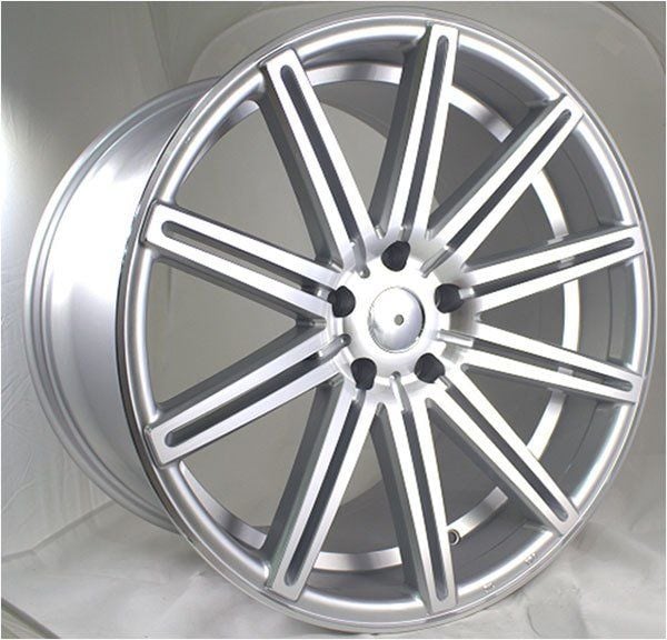 Megatork TORK 7103 8x15inç 4x100/108 Silver Machined Çelik Jant