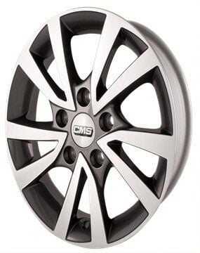 CMS 828 6.5x15inç 5x114.3 Sılver Diamond Çelik Jant