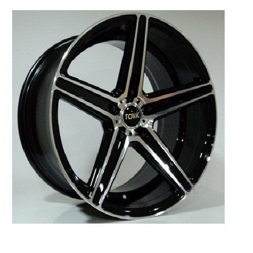 Megatork TORK 8100 8.5X18inç 5X120 Black Machined Çelik Jant