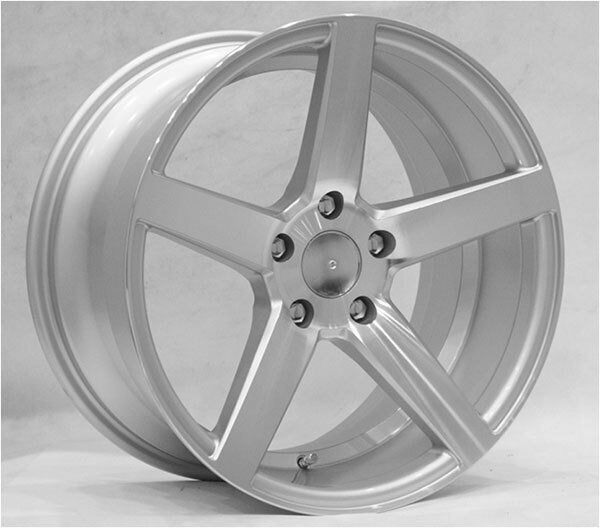 Megatork TORK 9135 8X18inç 5X108 Silver Machined Çelik Jant