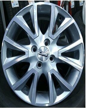 CMS 832 6.5x15inç 4x108 Sılver Diamond Çelik Jant