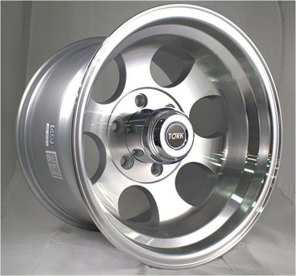 Megatork TORK 3126 10X15inç 5X139.7 Silver Machined Çelik Jant