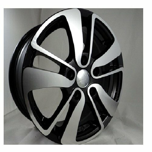 Megatork TORK 7458 6x15inç 4x100 Black Machined Renault Replika Çelik jant