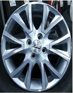 CMS 832 6.5x15inç 5x108 Sılver Diamond Çelik Jant