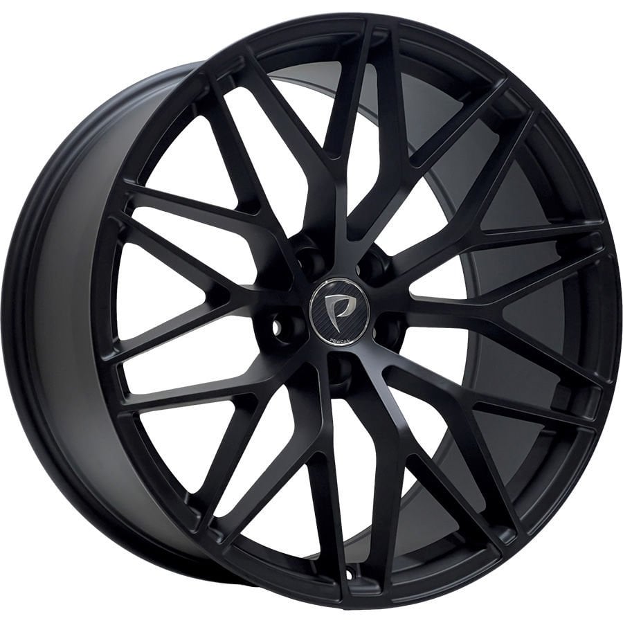 BK 3S1067 9.5X21İNÇ 5X112 ET26 66.45 MAT BLACK XL ÇELİK JANT