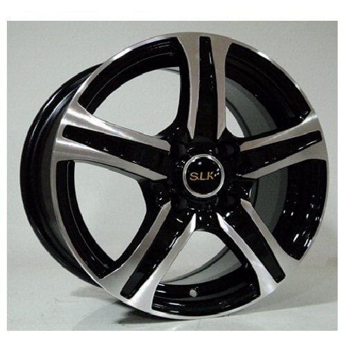Slk SLK 1350 6x14inç 4x100 Black Machined Çelik Jant