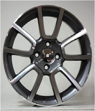 Powcan BK 746 6X15inç 4x100 et35 56.6 Sılver Machined Fıat Çelik Jant