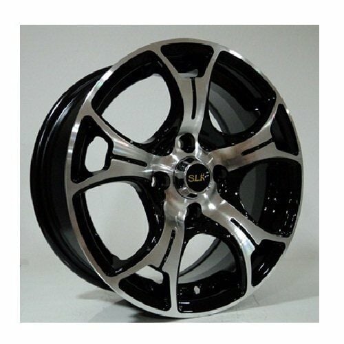 Slk SLK 2047 6x14inç 4x100 Black Machined Çelik Jant