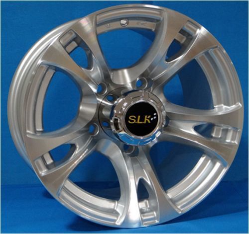 Slk SLK 1143 8x15inç 6x139.7 Silver Machined Çelik Jant