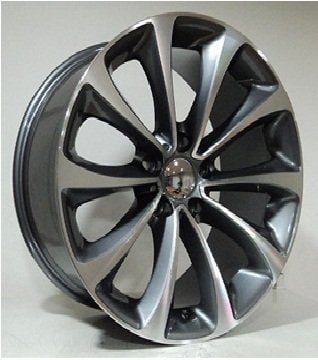 Powcan BK 845 8.5X19inç 5x120 et30 72.56 Gun Machined BMW Çelik Jant