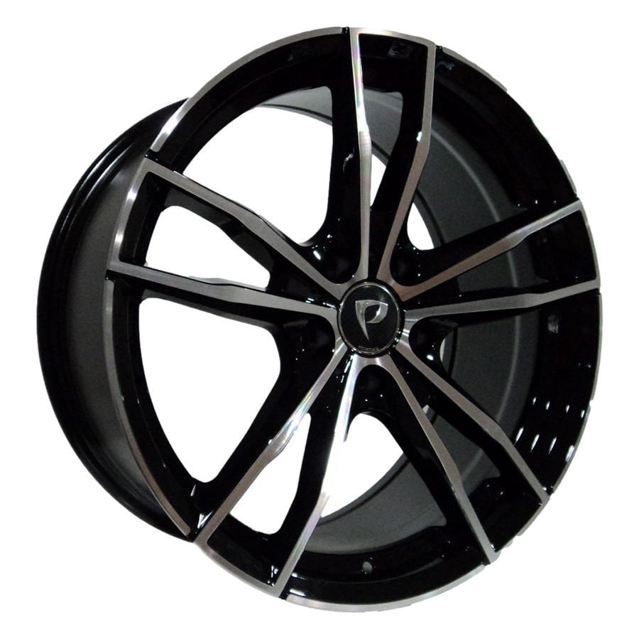BK 5495 8X19İNÇ 5X120 ET34 72.56 BLACK MACHINED XL ÇELİK JANT