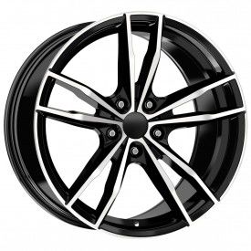 DY 649 8.5X19İNÇ 5X120 ET30 72.6 BLACK MACHINED XL ÇELİK JANT