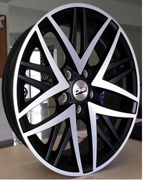 CMS 869 8x18inç 5x114.3 Black Diamond Çelik Jant