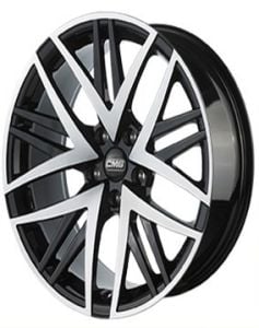 CMS 869 8x18inç 5x114.3 Black Diamond Çelik Jant