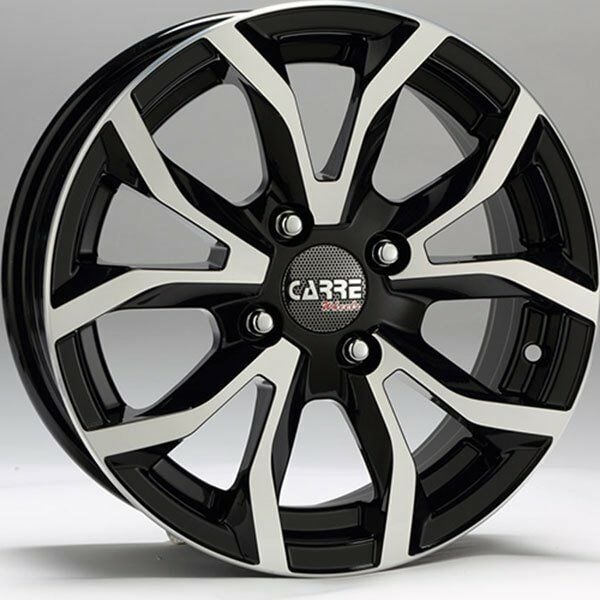 Carre CAR 434 6x14inç 4x114.3 Black Diamond Çelik Jant