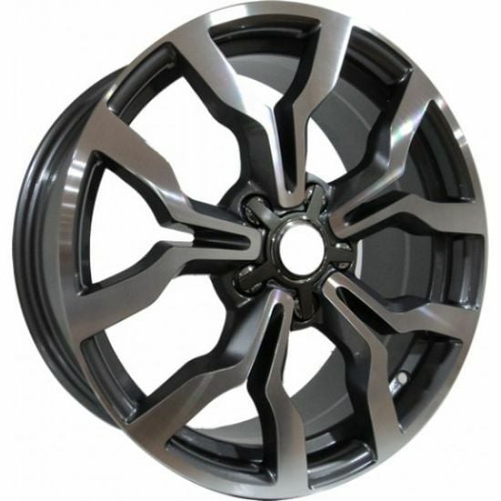 Slk SLK 1285 8.5x19inç 5x112 Gun Machined AUDİ Replika Çelik Jant