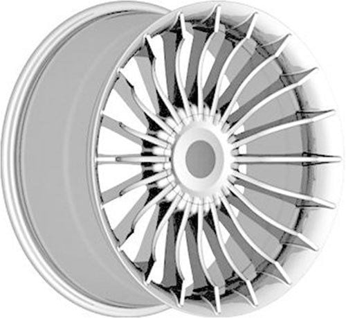 BK 273 8.5X19İNÇ 5X120 ET14 74.1 HYP SIL ÖN XL ÇELİK JANT