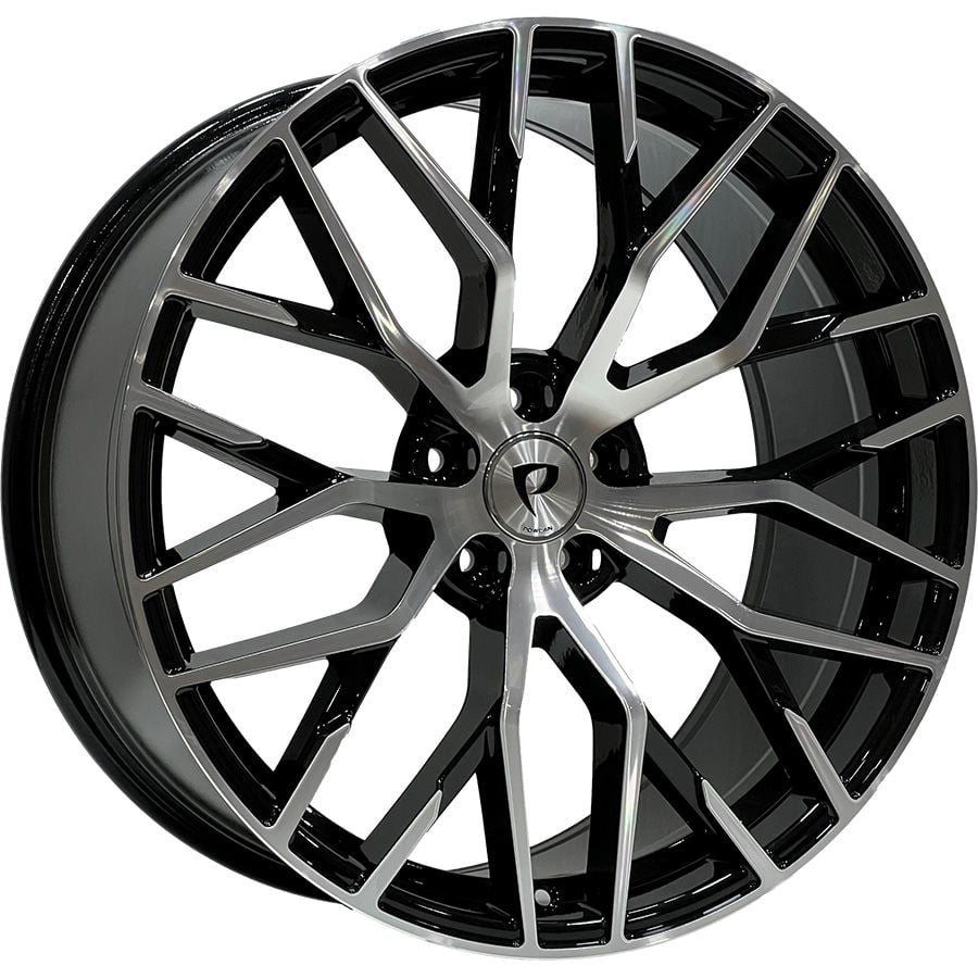 BK 5710 9.5X21İNÇ 5X112 ET30 66.45 BLACK MACHINED XL ÇELİK JANT