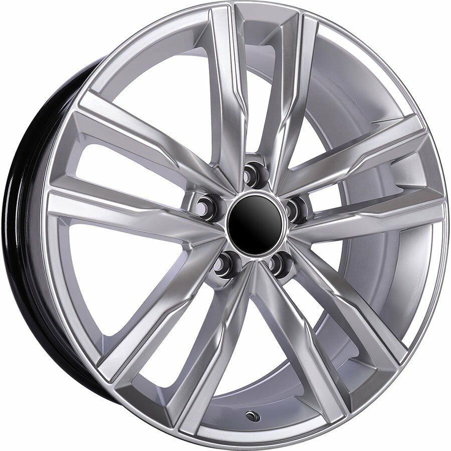 BK 5182 8x19inç 5x112 et45 57.1 HYPER SILVER Machined Çelik Jant