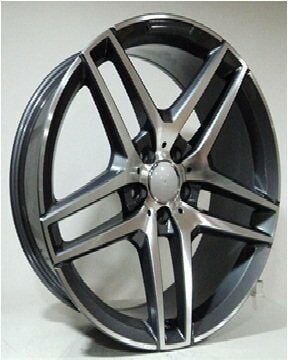 Powcan BK 967 8.5x20inç 5x112 et35 66.56 Gun Machined Mercedes Çelik Jant