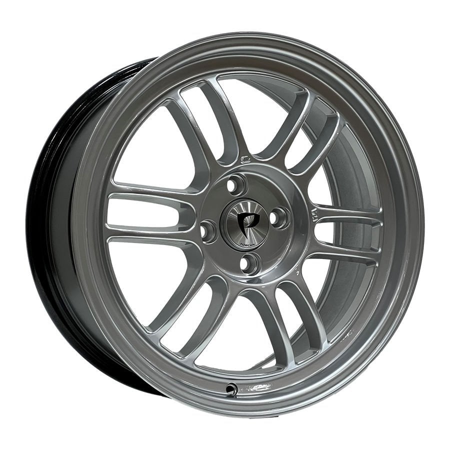 BK 808 7X16İNÇ 4X100 ET35 73.1 HYPER SILVER ÇELİK JANT