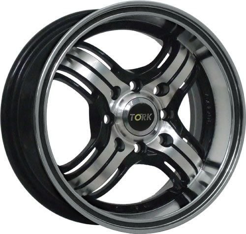 Megatork TORK 597 6.5x15inç 4x108 BLACK MACHINED BLACK FORD