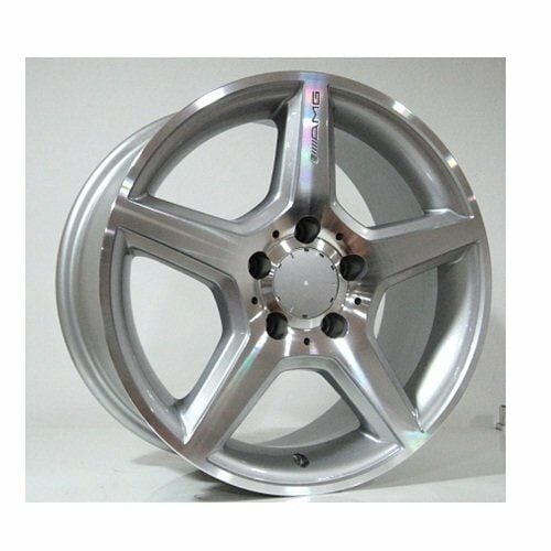 Megatım TIM 274 7X15inç 5x112 Silver Machined MERCEDES Replika Çelik Jant