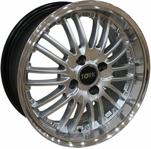 Megatork TORK 820 6.5x15inç 5x100 SILVER MACHINED