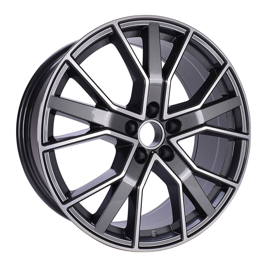 Powcan Bk 5131 8.5x19inç 5x112 et33 66.45 Gun Machined Çelik Jant