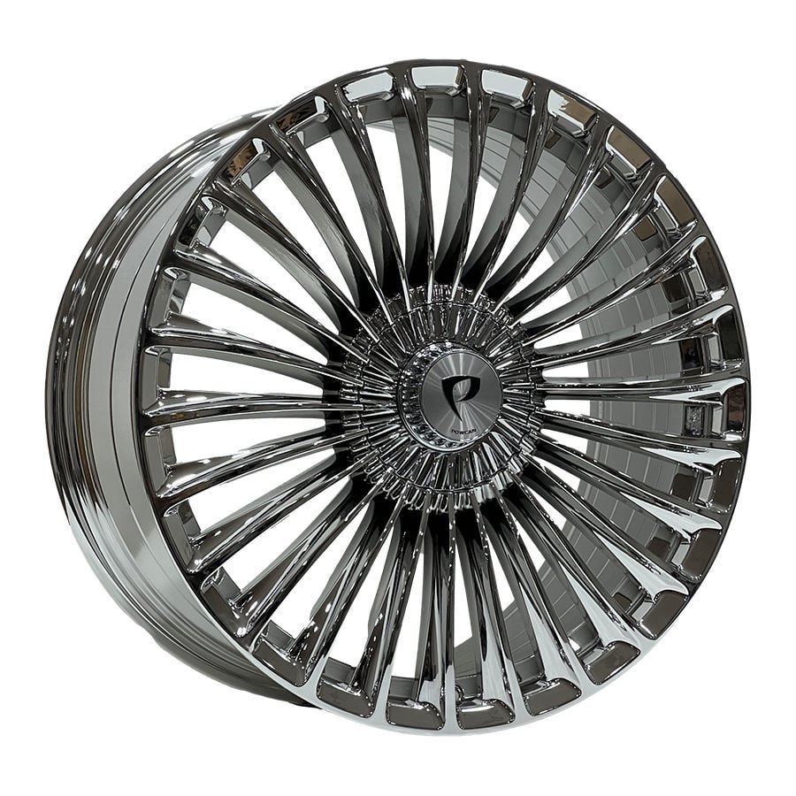 BK 3S198 9.5X20İNÇ 5X120 ET37 72.56 VACOOM CHROME XL ÇELİK JANT